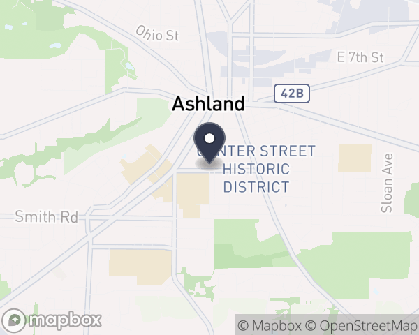 Map location of Ashland County Council on