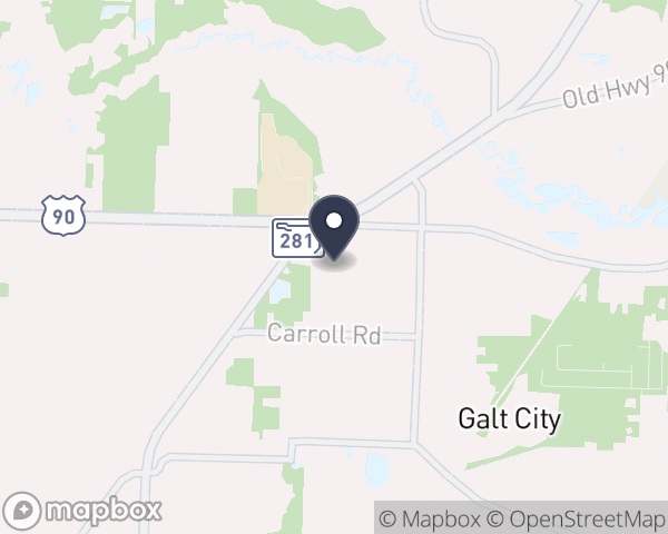 Map location of Avalon Center of Lakeview