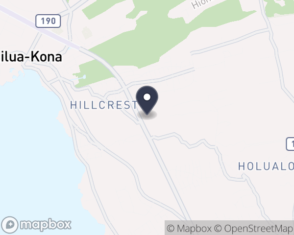 Map location of Big Island Substance Abuse Council