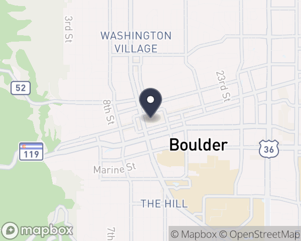Map location of Boulder Alcohol Education Center