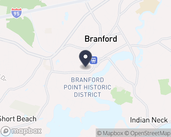 Map location of Branford Counseling Center