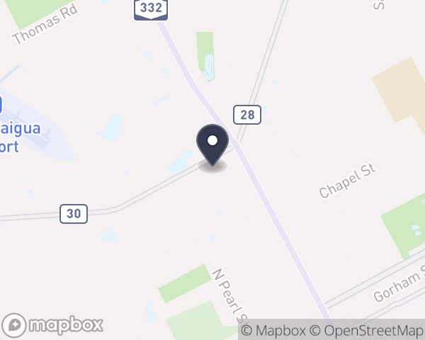 Map location of Clifton Springs Hosp Clinic OP 1