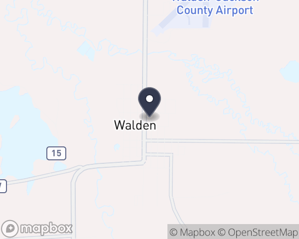 Map location of Colorado West Regional Mental Hlth Ctr