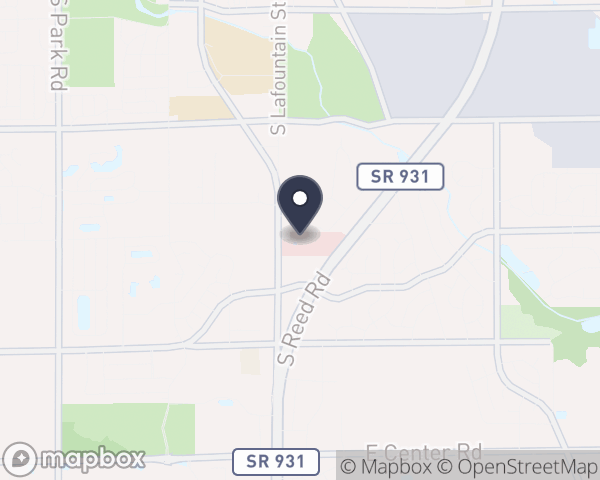 Map location of Community Howard Regional Health