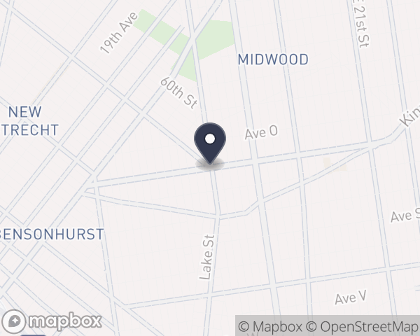 Map location of Coney Island Hospital