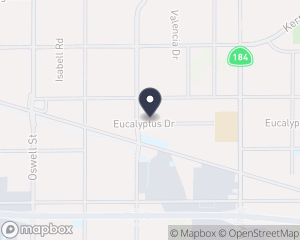 Map location of Crestwood Behavioral Health Inc