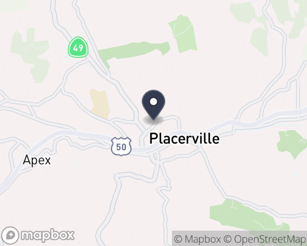 Map location of El Dorado Council on Alcoholism (EDCA)