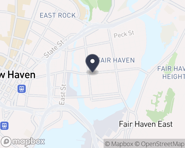 Map location of Fair Haven Community Health Center