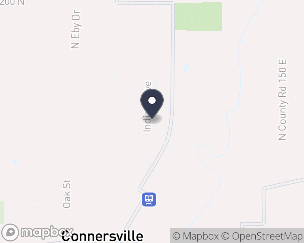 Map location of Fayette Regional Health System