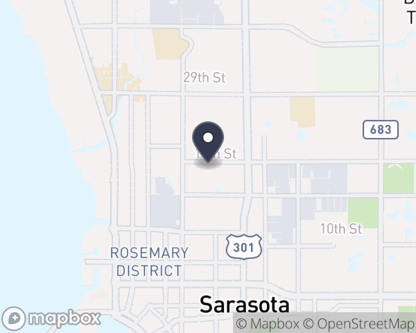 Map location of First Step of Sarasota Inc