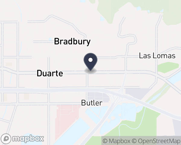 Map location of Foothill Family Service