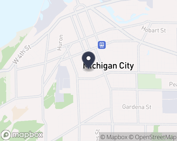 Map location of Franciscan Saint Anthony Michigan City