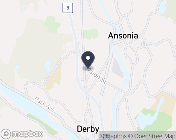 Map location of Griffin Hospital