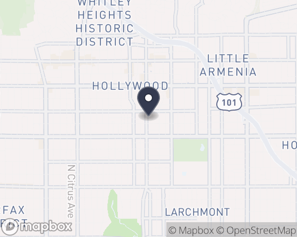 Map location of Hollywood Mental Health Center
