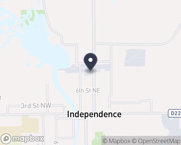 Map location of Hope Haven Inc