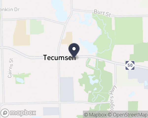 Map Location for Insight Counseling of Tecumseh LLC