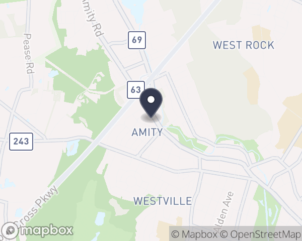 Map location of Jewish Family Service of New Haven