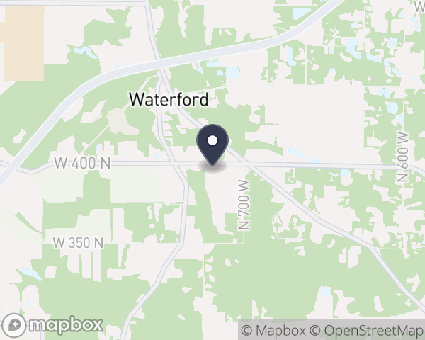 Map location of La Porte County Comp MH Council Inc