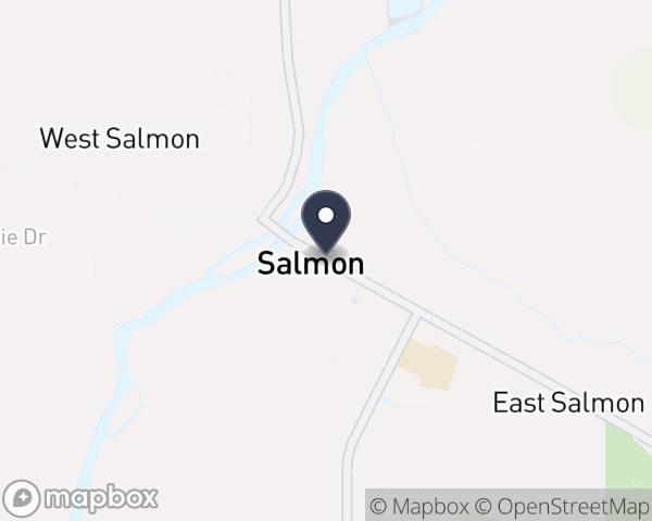 Map location of Lemhi Valley Social Services