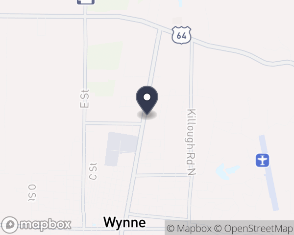 Map location of Life Strategies of Arkansas LLC