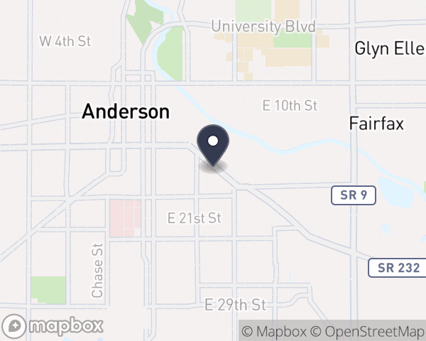 Map location of Madison County Community