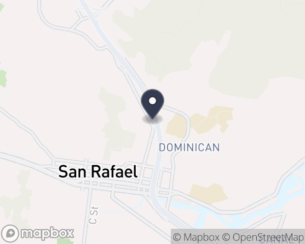 Map location of Marin Treatment Center