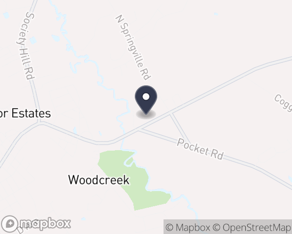 Map location of McLeod Medical Center/Darlington