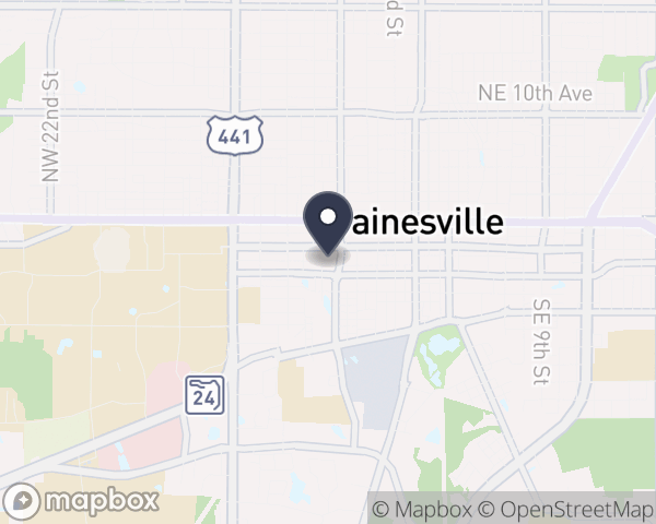 Map location of Mental Health Resource Center (MHRC)