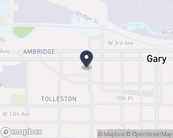 Map location of Methodist Hospital/North Lake Campus