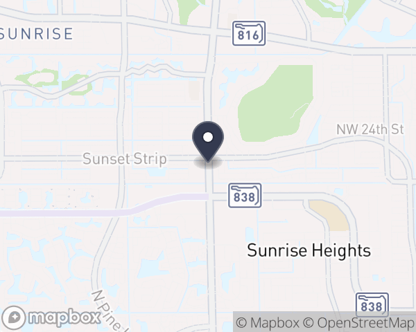 Map location of Metro Treatment of Florida LP