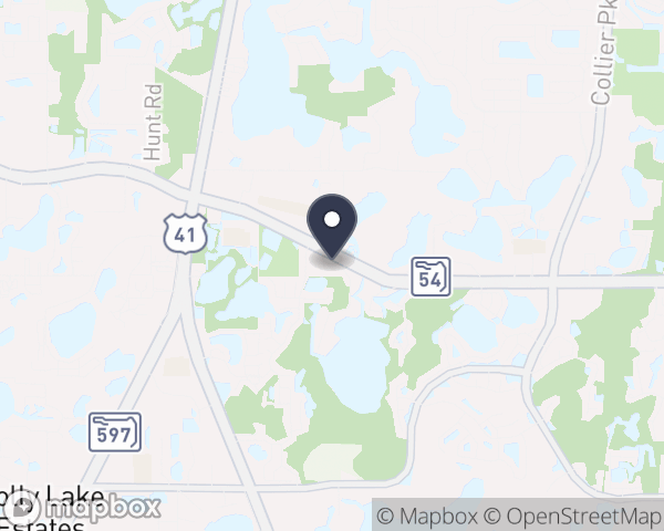 Map location of Morton Plant North Bay Recovery Center