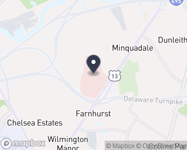 Map location of New Castle Community Mental Health Ctr