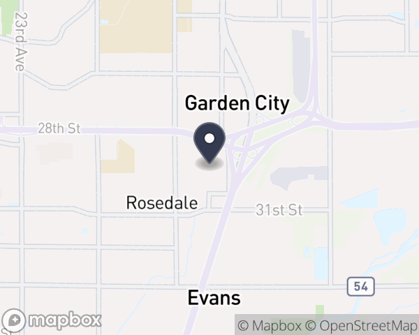 Map location of North Range Behavioral Health