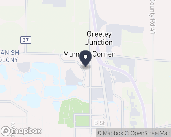 Map location of North Range Behavioral Health