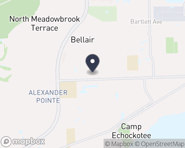 Map location of Orange Park Medical Center