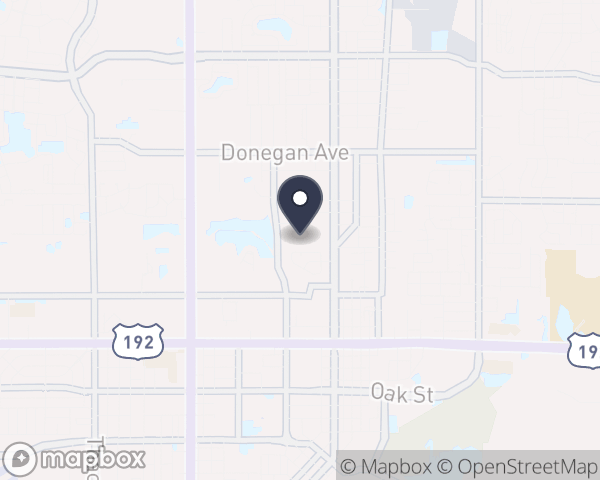 Map location of Osceola Mental Health Inc