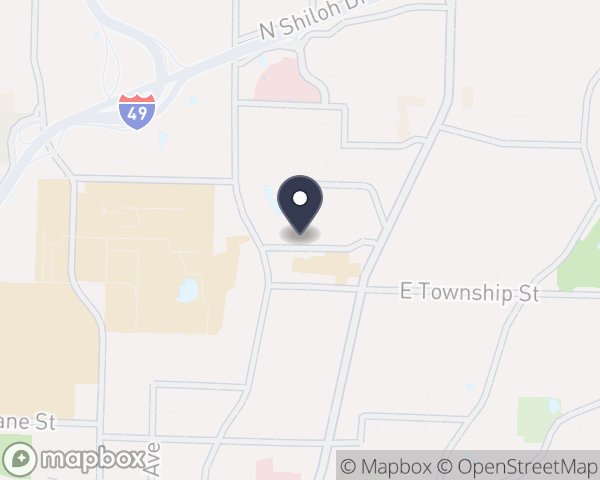 Map location of Ozark Guidance Center Inc