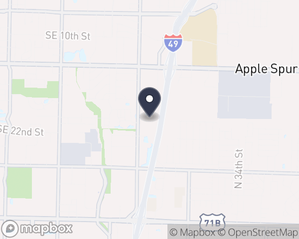 Map location of Ozark Guidance Center Inc