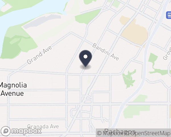 Map location of Pacific Grove Hospital